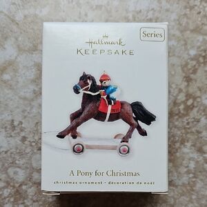 Hallmark Keepsake Pony For Christmas Ornament